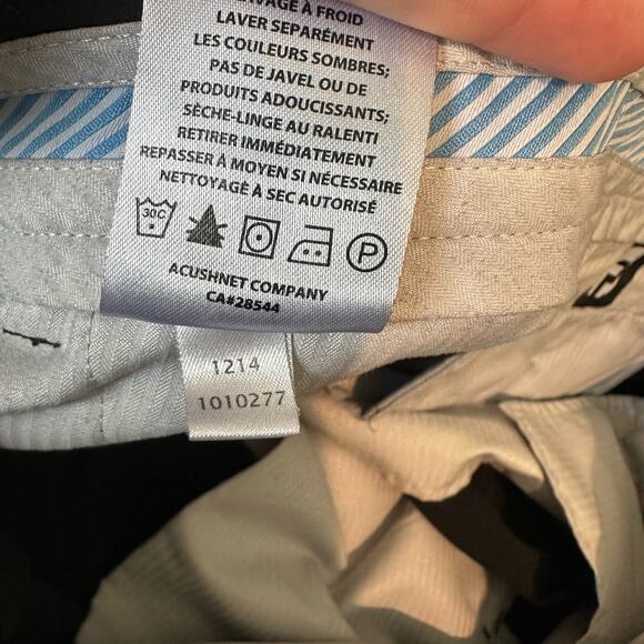 Footjoy 10 inch Stretch Flat Front Golf Short Black 36 - Picture 7 of 9